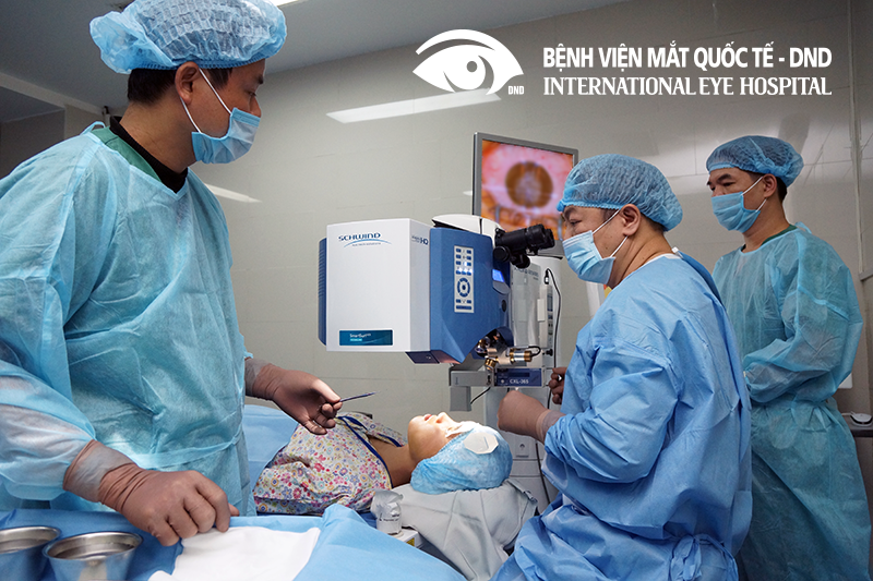 Máy Schwind Amaris 1050RS thực hiện phẫu thuật Smartsurf được trang bị tại Bệnh viện Mắt Quốc Tế - DND