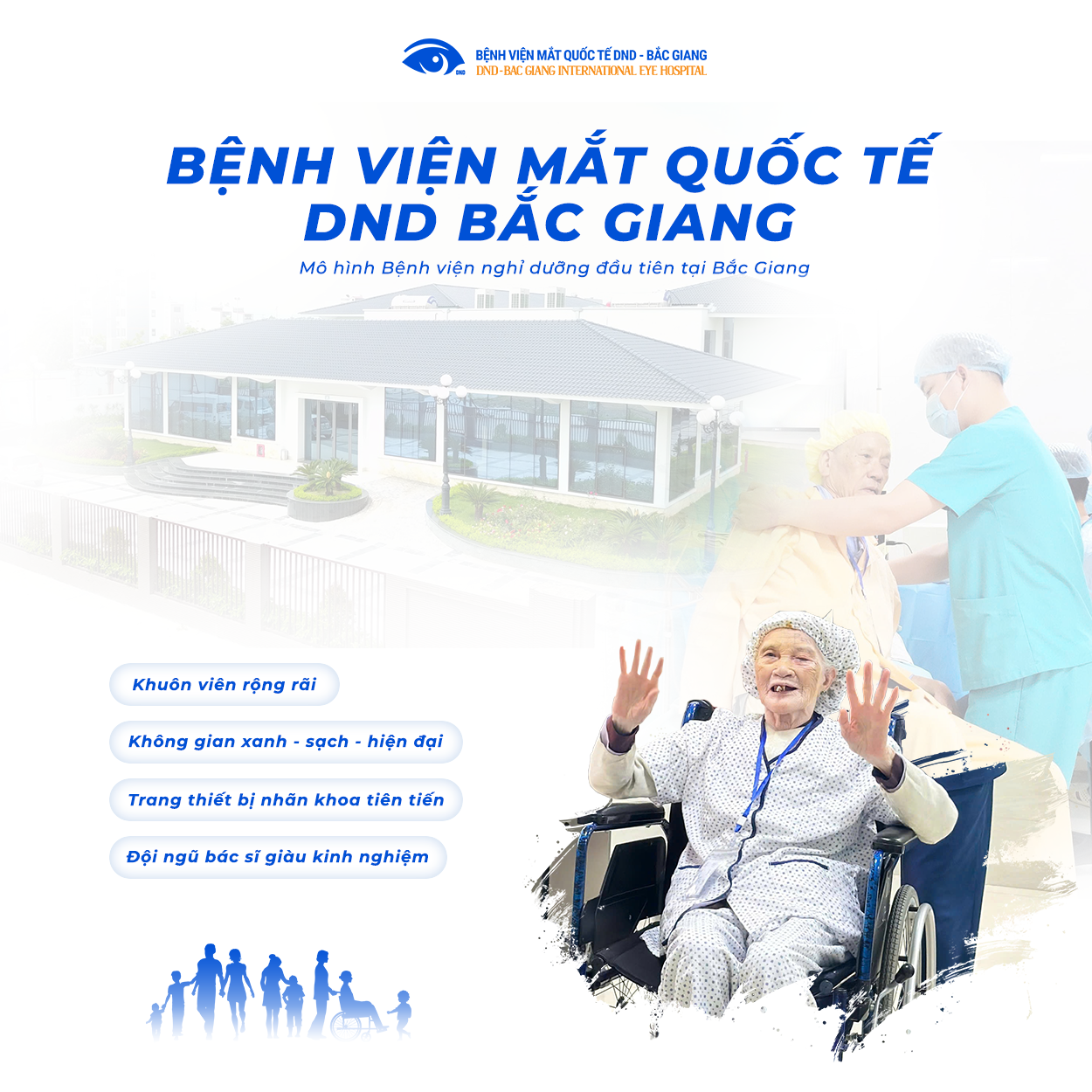 Bệnh viện TNCK Mắt Quốc tế DND Bắc Giang