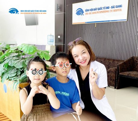 Khám mắt tại Bệnh viện Mắt Quốc tế DND Bắc Giang
